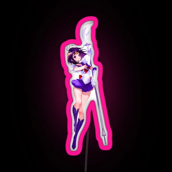 Sailor Saturn Classic RGB Neon Sign