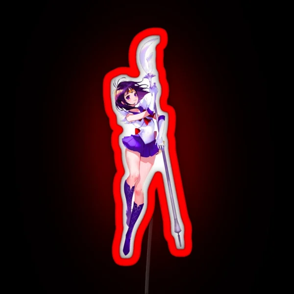 Sailor Saturn Classic RGB Neon Sign