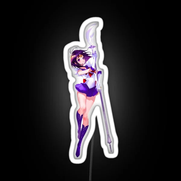 Sailor Saturn Classic RGB Neon Sign
