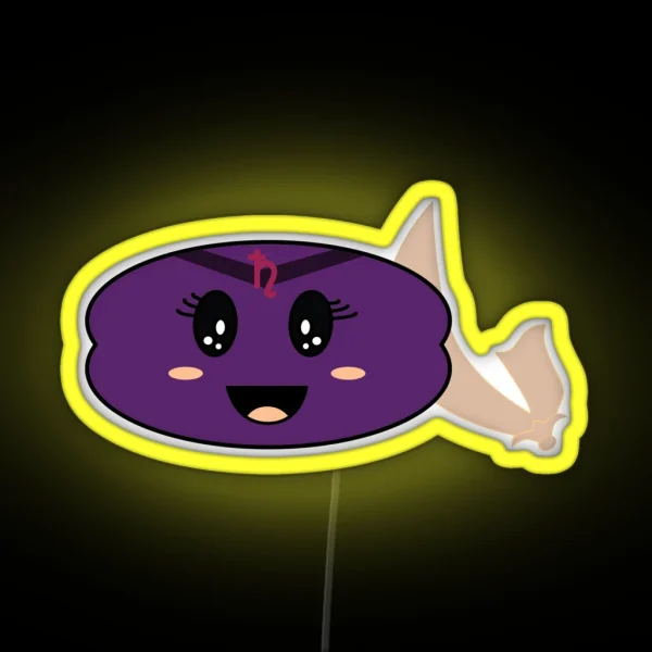Sailor Saturn Pie RGB Neon Sign
