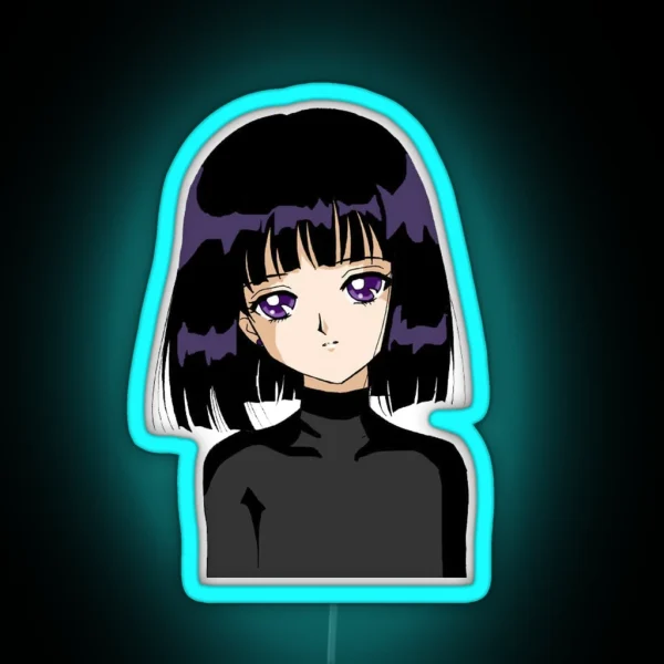 Sailor Saturn RGB Neon Sign