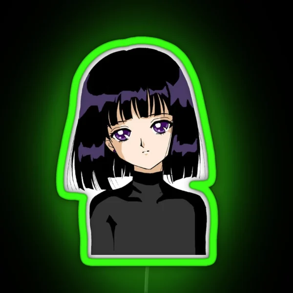 Sailor Saturn RGB Neon Sign
