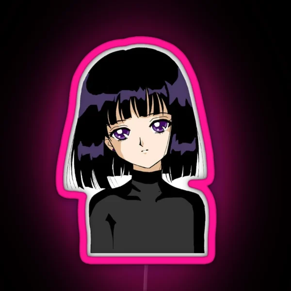 Sailor Saturn RGB Neon Sign