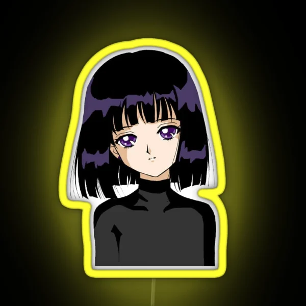 Sailor Saturn RGB Neon Sign