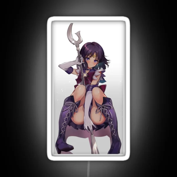 Sailor Saturn RGB Neon Sign