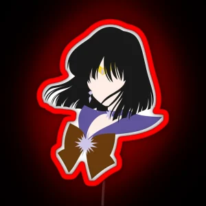 Sailor Saturn RGB Neon Sign