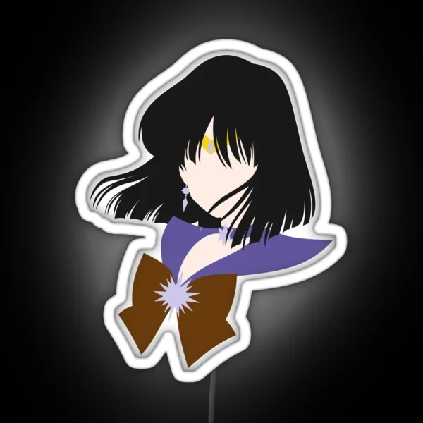 Sailor Saturn RGB Neon Sign
