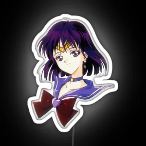 Sailor Saturn RGB Neon Sign