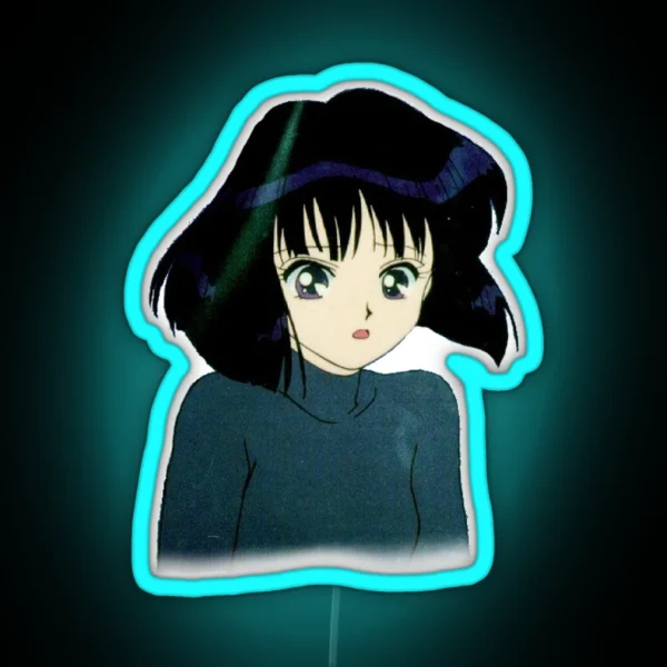 Sailor Saturn RGB Neon Sign