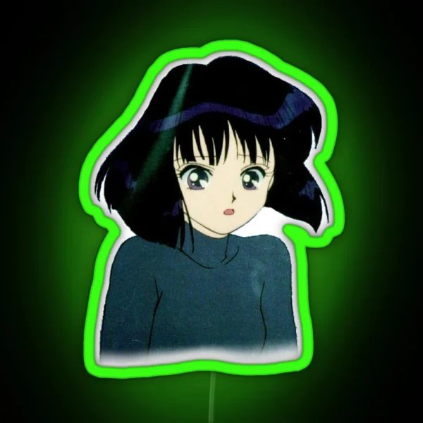 Sailor Saturn RGB Neon Sign