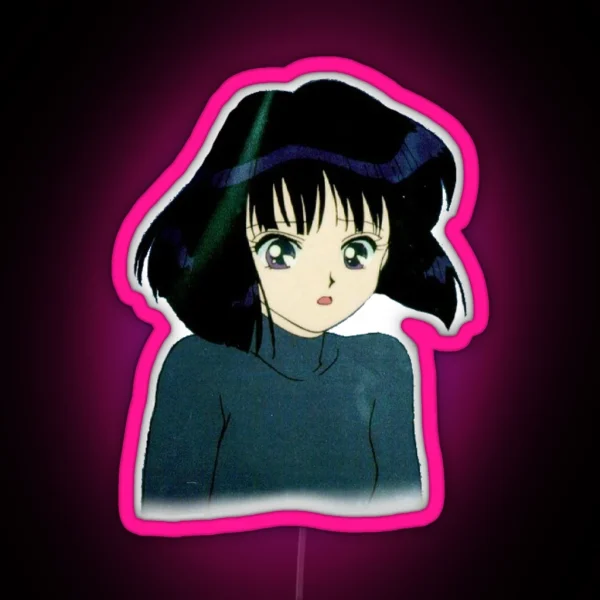Sailor Saturn RGB Neon Sign