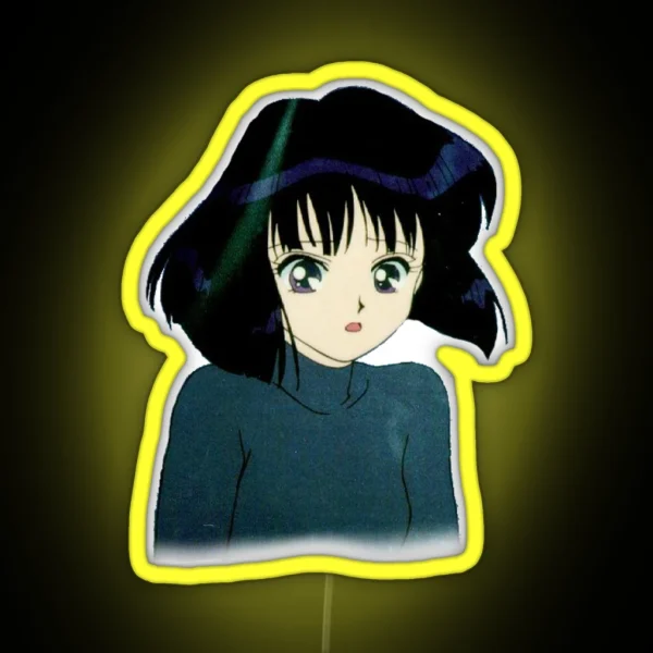 Sailor Saturn RGB Neon Sign