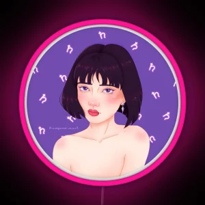 Sailor Saturn RGB Neon Sign