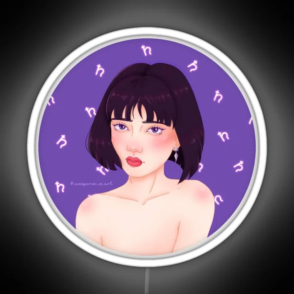 Sailor Saturn RGB Neon Sign