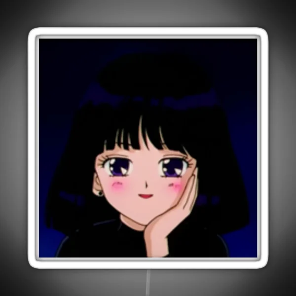 Sailor Saturn RGB Neon Sign