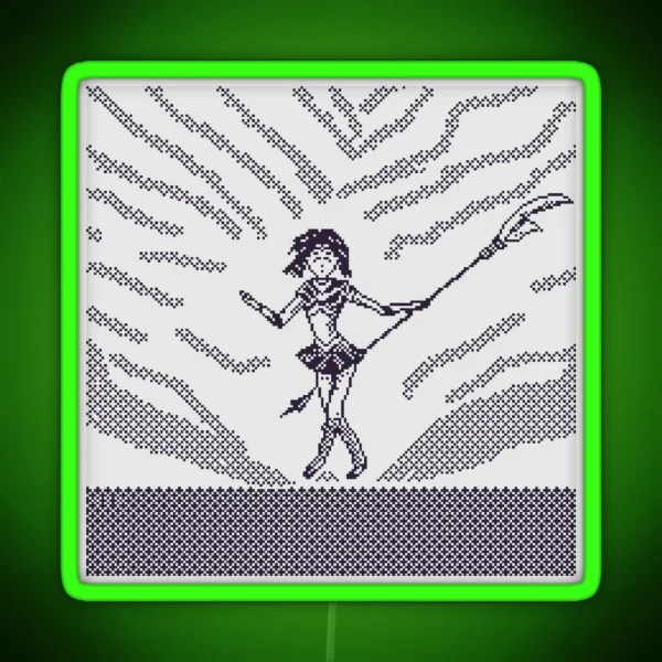 Sailor Saturn RGB Neon Sign
