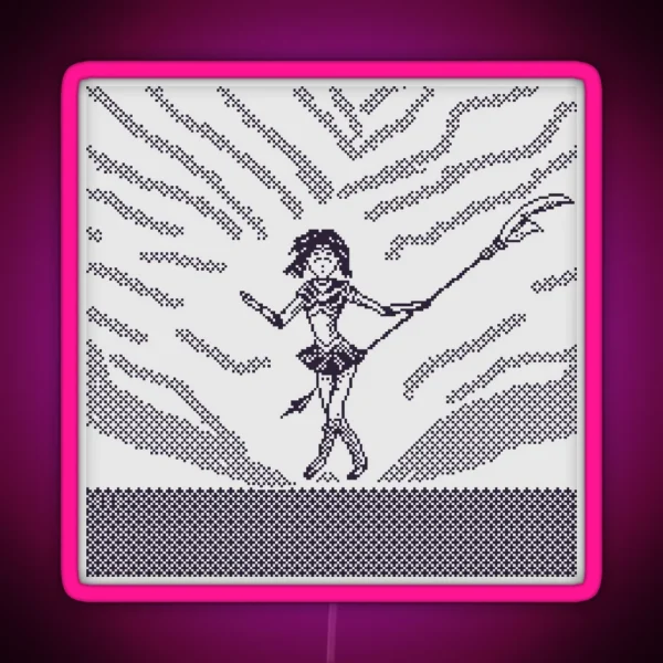 Sailor Saturn RGB Neon Sign