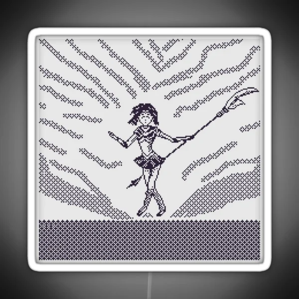 Sailor Saturn RGB Neon Sign