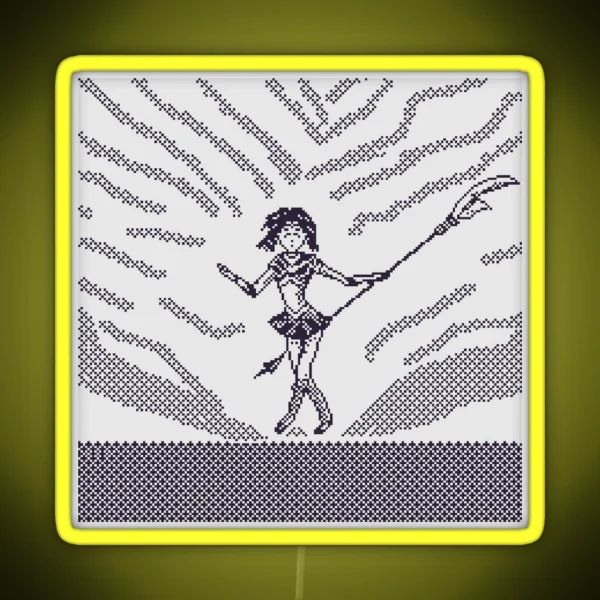 Sailor Saturn RGB Neon Sign