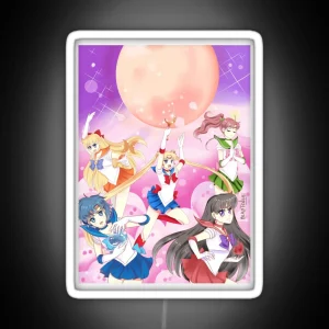 Sailor Senshi RGB Neon Sign