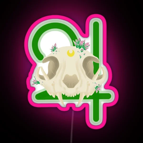 Sailor Skull Jupiter RGB Neon Sign