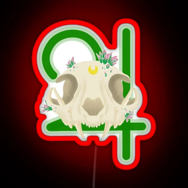 Sailor Skull Jupiter RGB Neon Sign