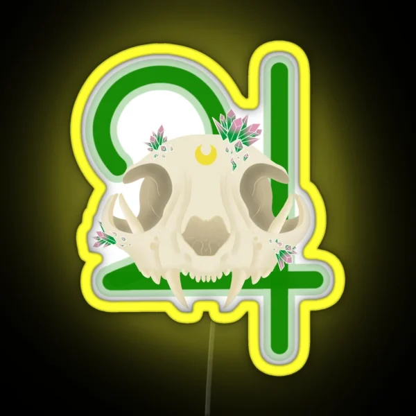 Sailor Skull Jupiter RGB Neon Sign