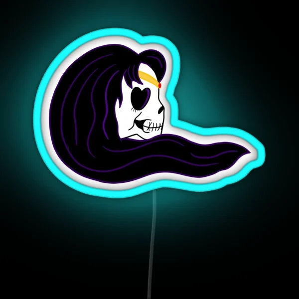 Sailor Skull Mars RGB Neon Sign