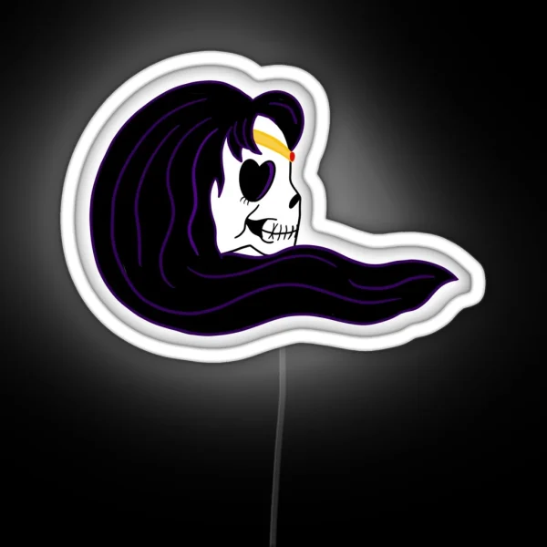 Sailor Skull Mars RGB Neon Sign
