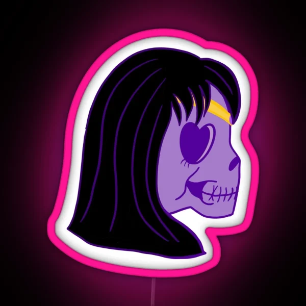 Sailor Skull Saturn RGB Neon Sign