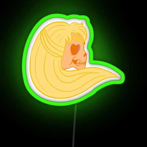 Sailor Skull Venus Led RGB Neon Sign