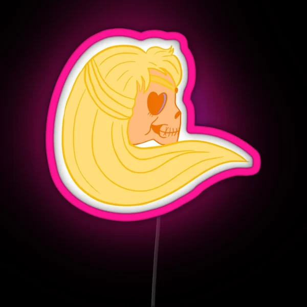 Sailor Skull Venus Led RGB Neon Sign