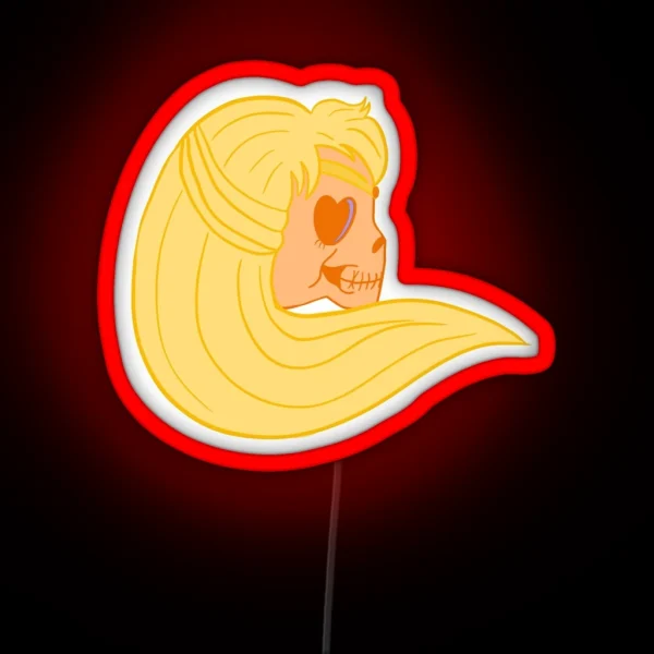 Sailor Skull Venus Led RGB Neon Sign