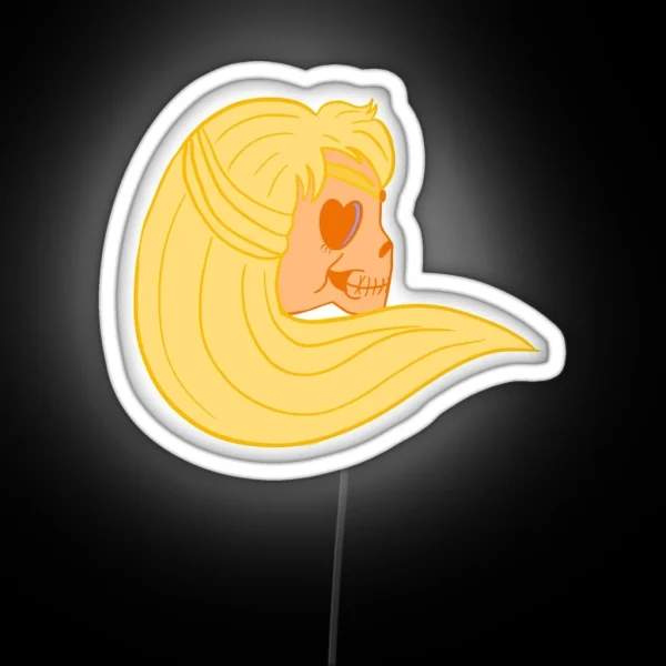 Sailor Skull Venus Led RGB Neon Sign