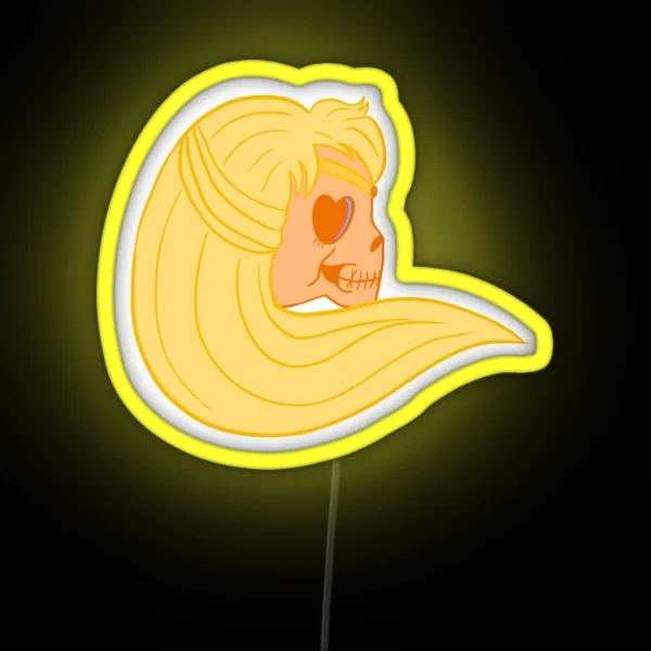 Sailor Skull Venus Led RGB Neon Sign