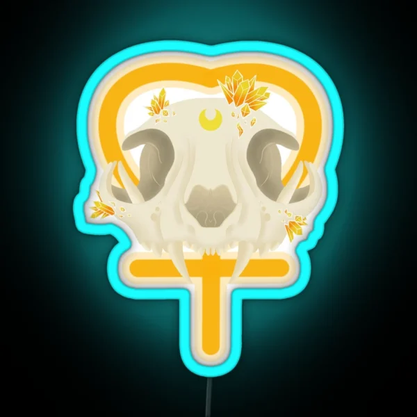 Sailor Skull Venus RGB Neon Sign