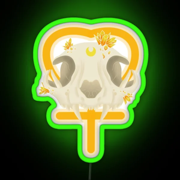 Sailor Skull Venus RGB Neon Sign