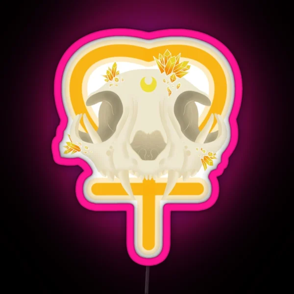 Sailor Skull Venus RGB Neon Sign
