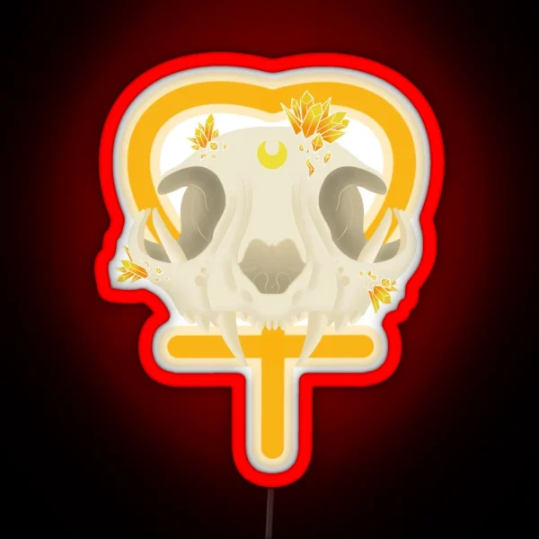 Sailor Skull Venus RGB Neon Sign