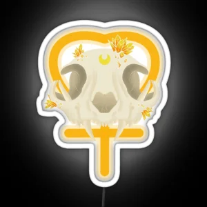 Sailor Skull Venus RGB Neon Sign