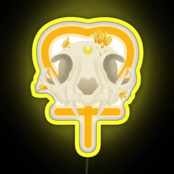 Sailor Skull Venus RGB Neon Sign