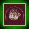 sailor song neon sign rgb colorful green