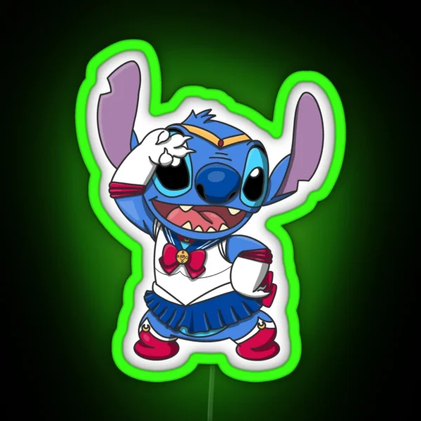 Sailor Stitch RGB Neon Sign