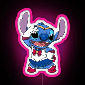 Sailor Stitch RGB Neon Sign