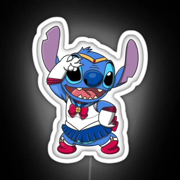 Sailor Stitch RGB Neon Sign