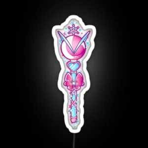 Sailor Uranus Wand RGB Neon Sign