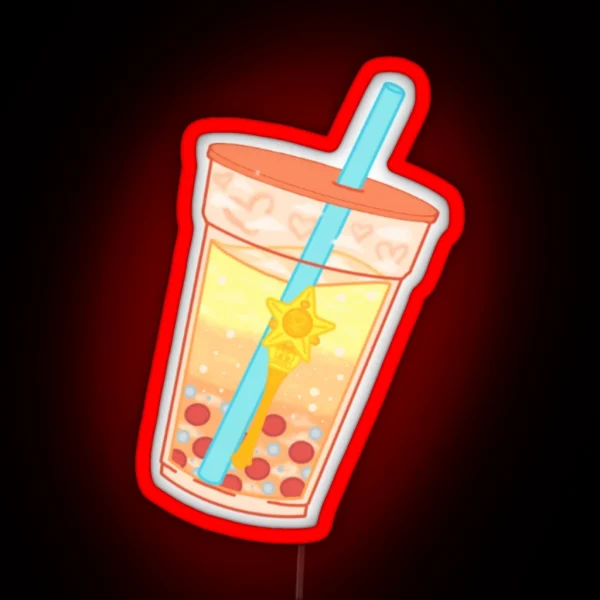 Sailor Venus Boba RGB Neon Sign