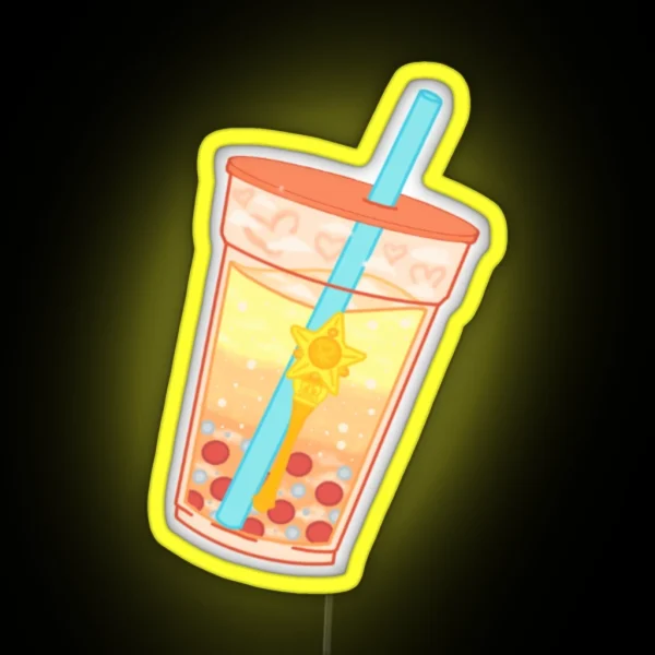 Sailor Venus Boba RGB Neon Sign