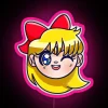 sailor-venus-neon-sign-pink-digital-art