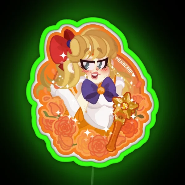 Sailor Venus RGB Neon Sign
